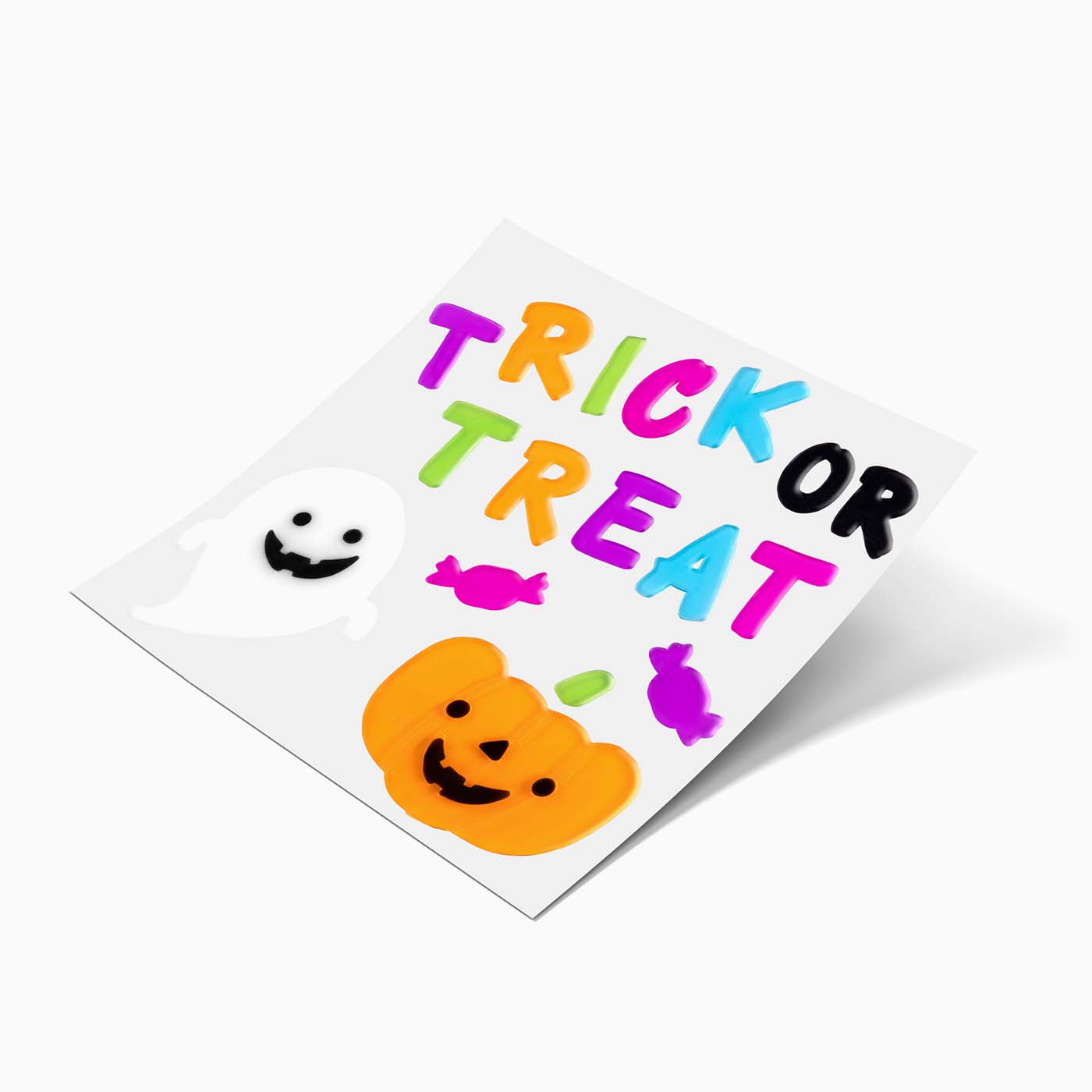 Pegatina Gel "Trick or Treat" Halloween