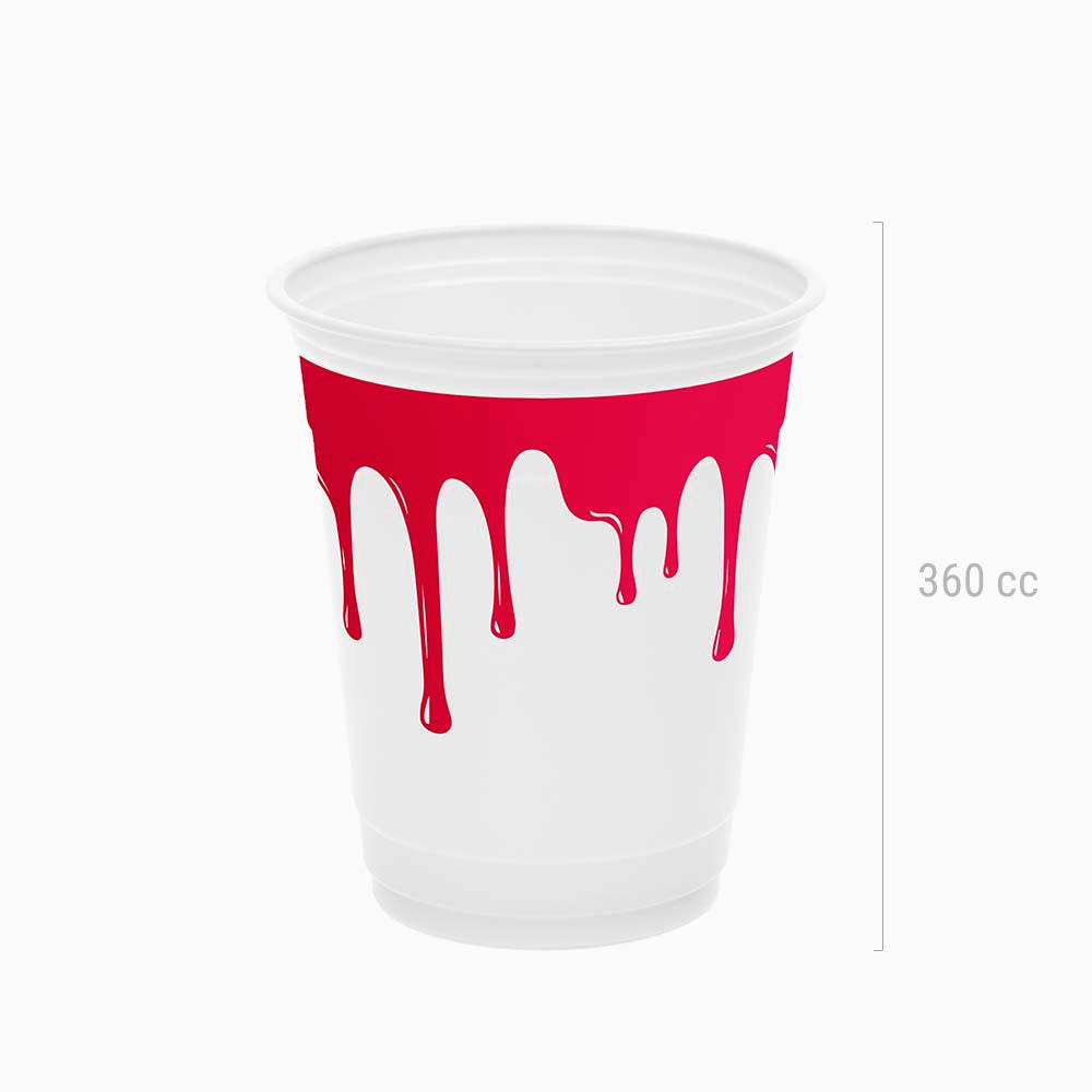 Vaso Premium Sangre Halloween