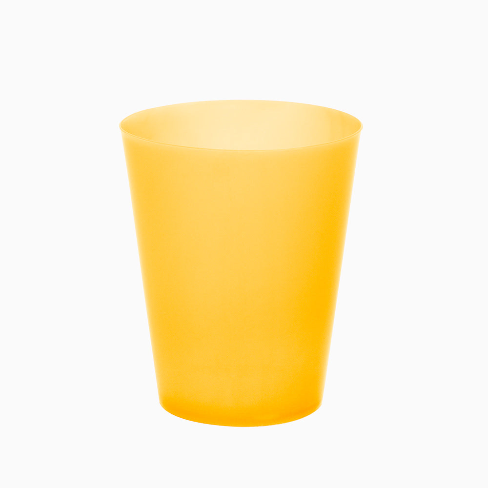 Vaso Cubata Ancho 480cc 4 uds Naranja