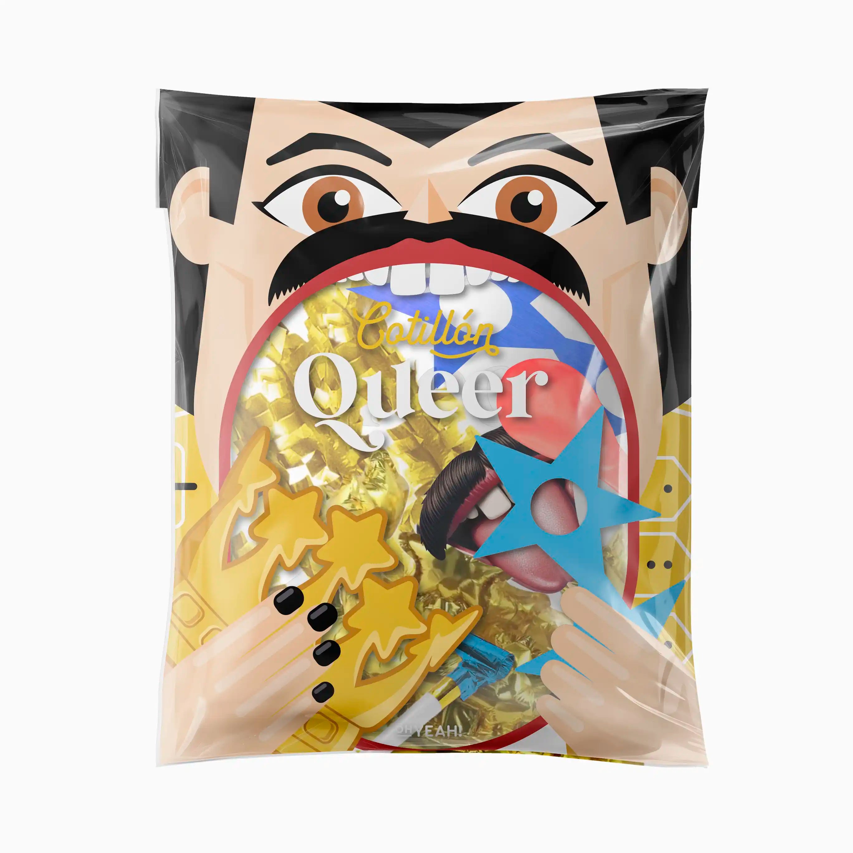 Caja de cotillón para fiesta Nochevieja Queer