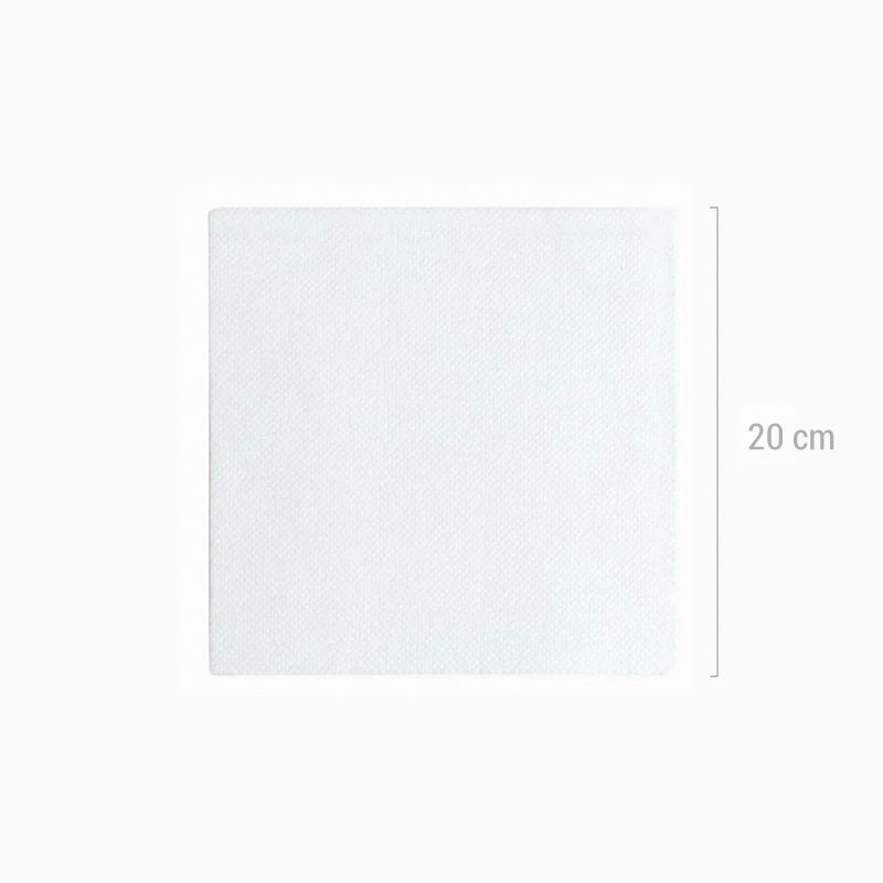 Servilleta Punta Punta 40 x 40 cm Blanco 1000 Uds