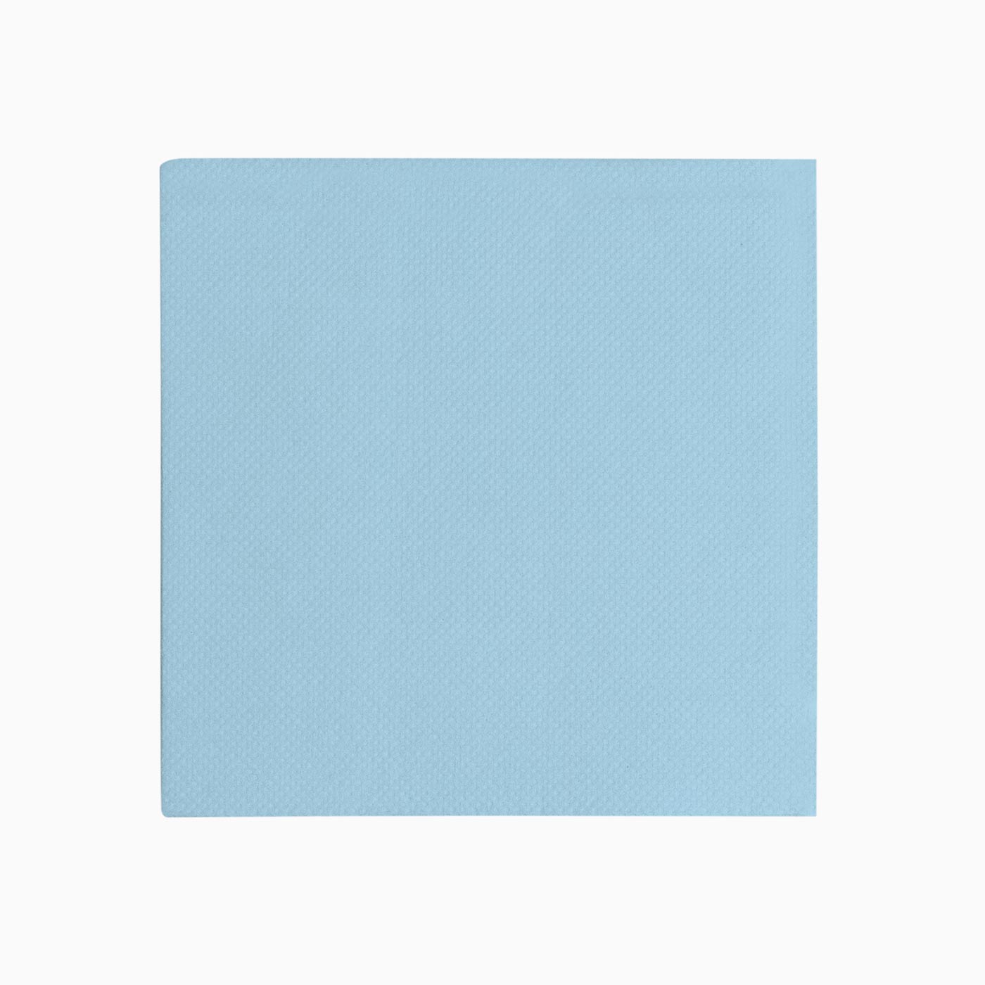 Servilleta Punta Punta 40 x 40 cm Azul Pastel 50 uds