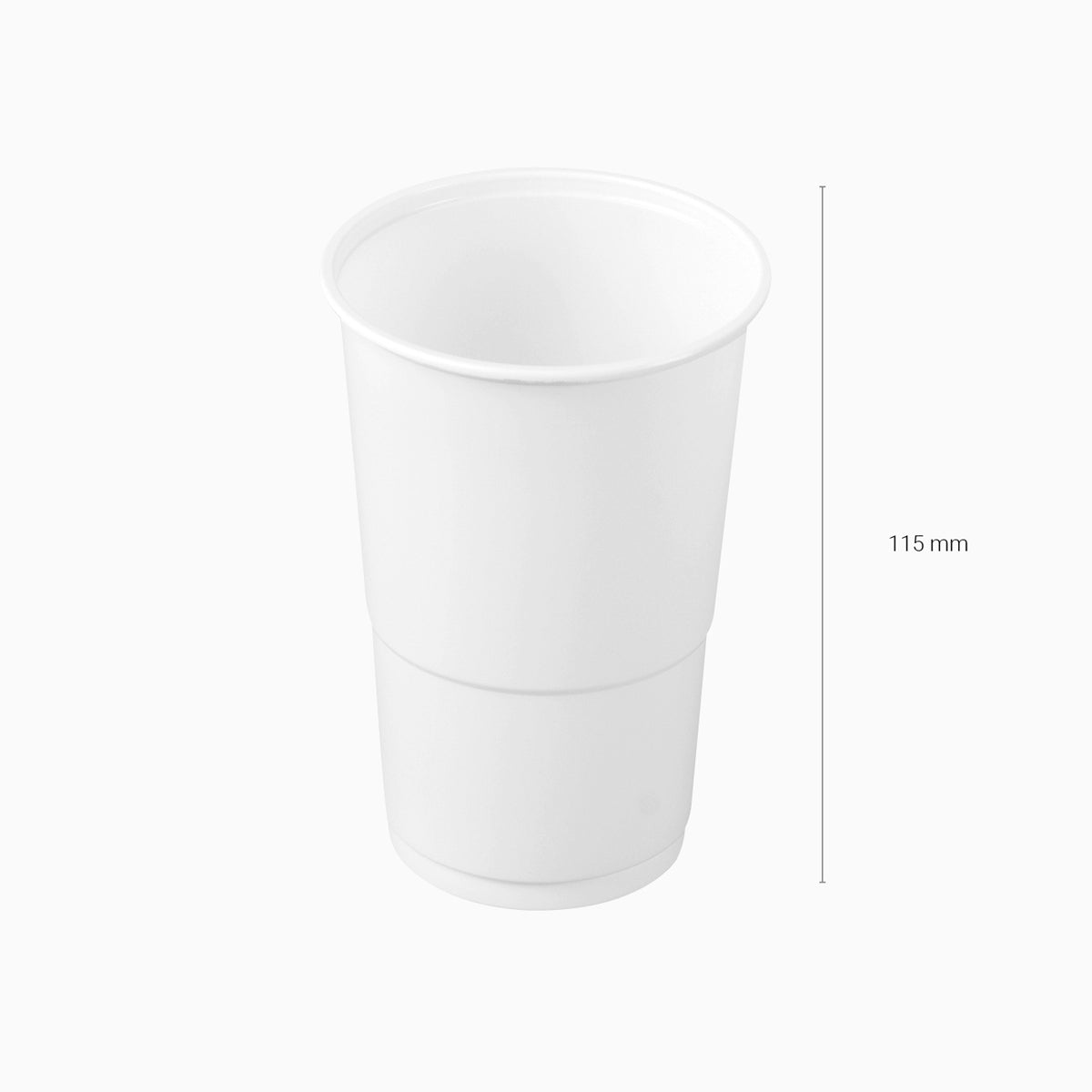 Vaso Irrompible 330 cc Blanco 2500 Unidades