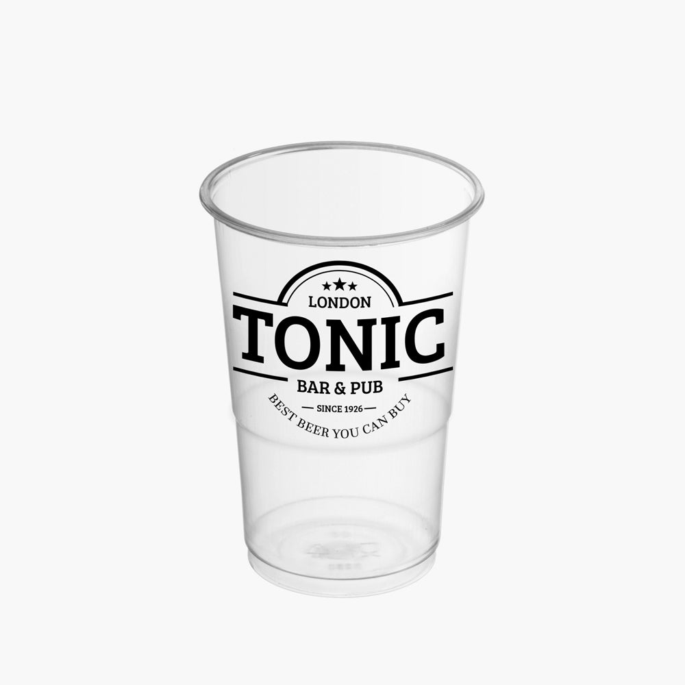 Vaso Irrompible 330 cc Transparente PERSONALIZADO