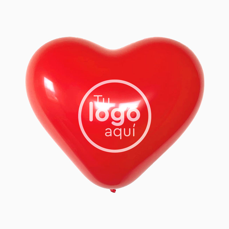 Globo Corazón Personalizado (34 cm Ø)