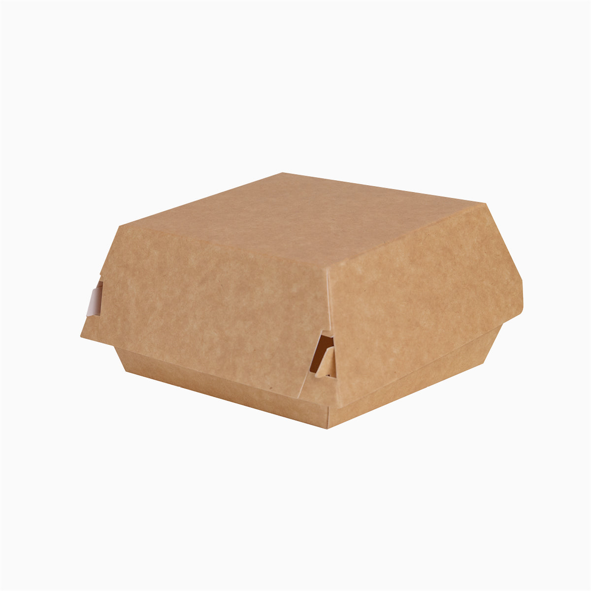 Caja Hamburguesa Cartón Grande 12 x 12 x 10 cm - Take Away