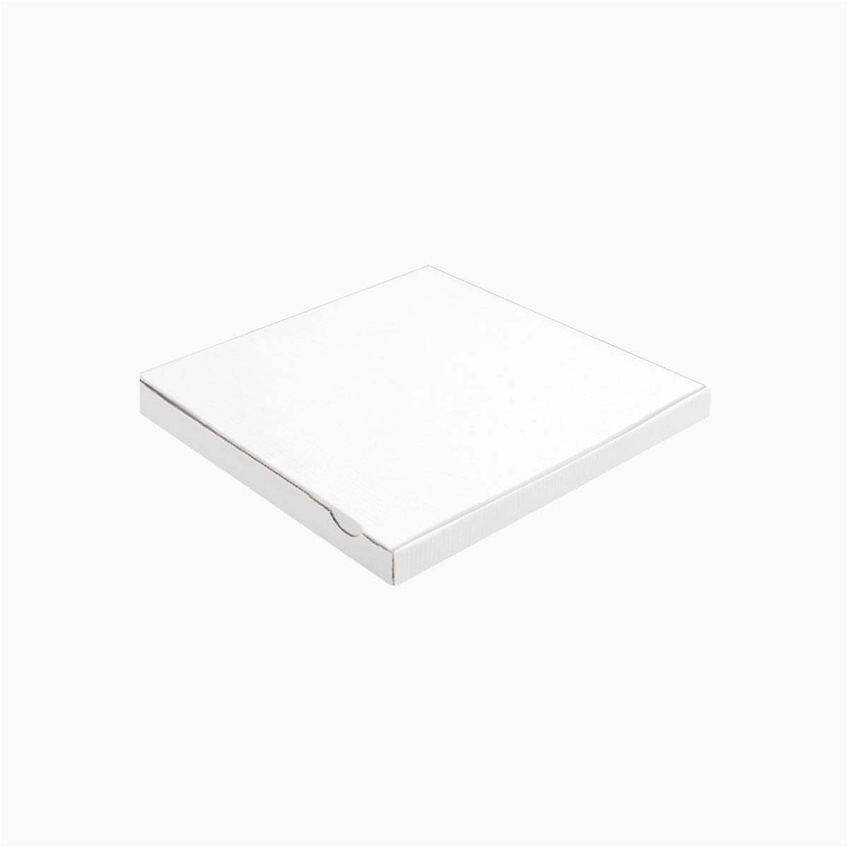 Caja Pizza Cartón Mini 26 x 26 x 3,5 cm Blanco - Take Away