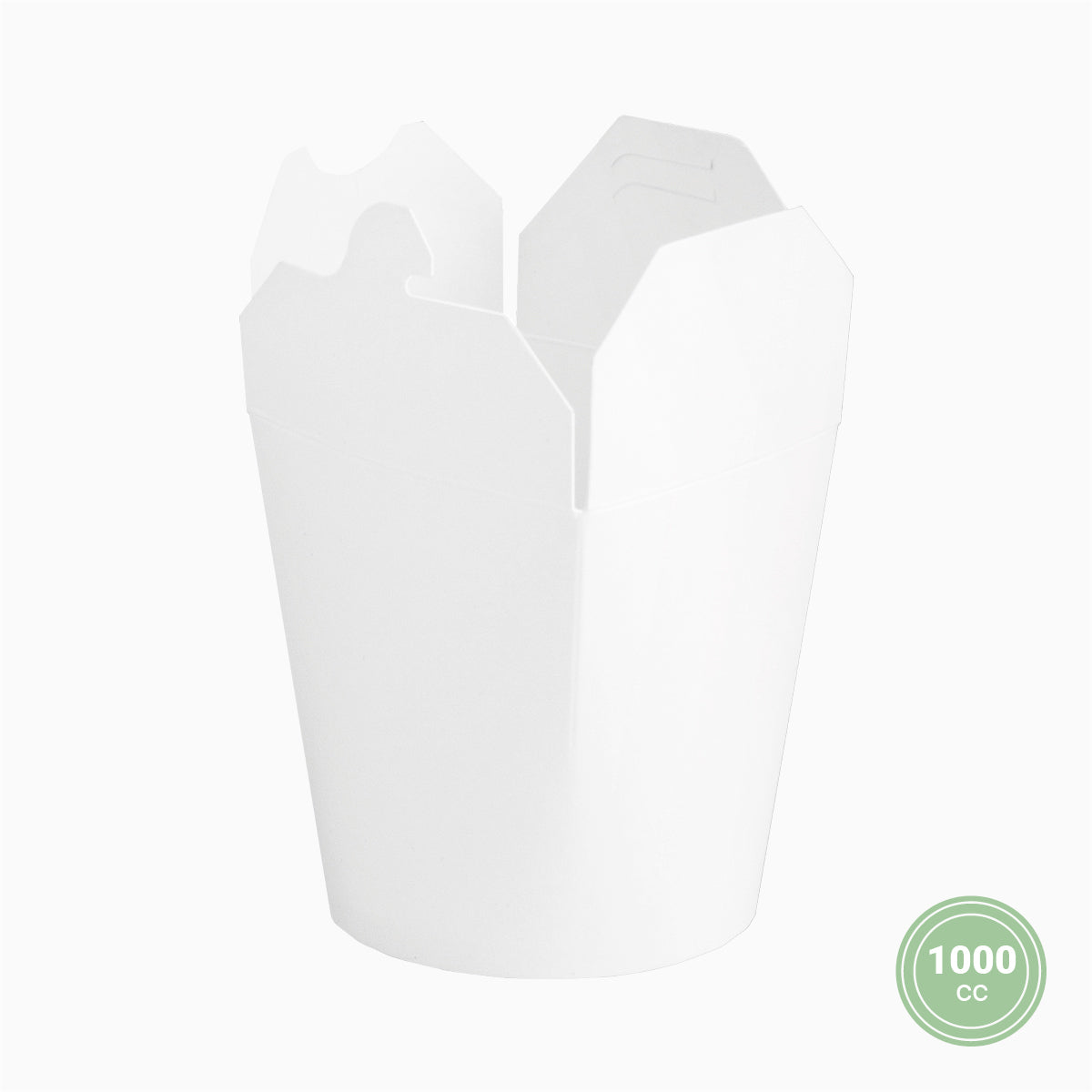 Caja Wok Grande 1000 ml Blanco - Take Away