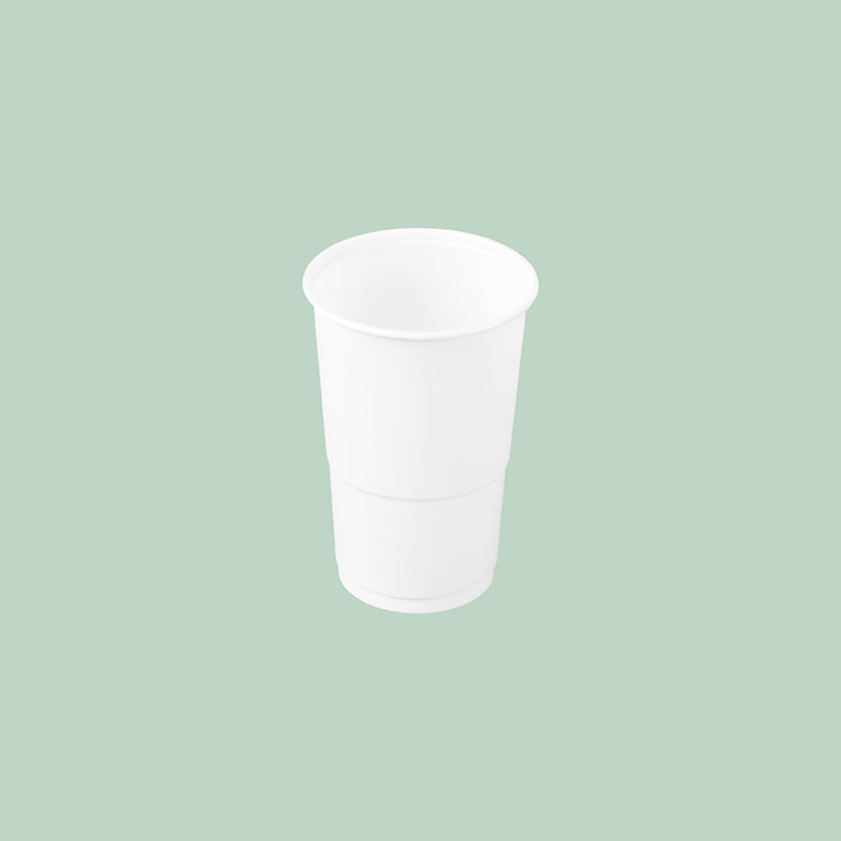 Vaso Irrompible 250 cc Blanco