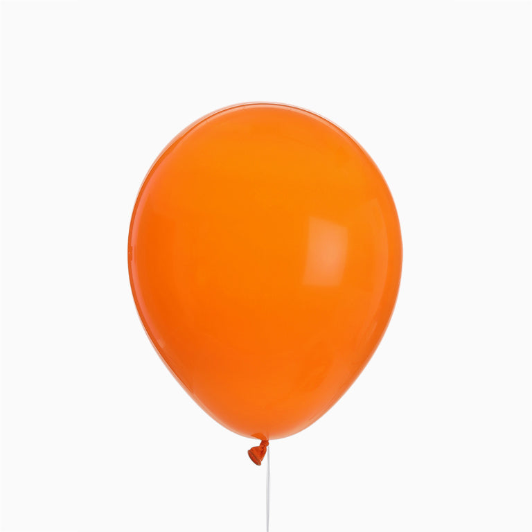 Globo Mate Látex Naranja