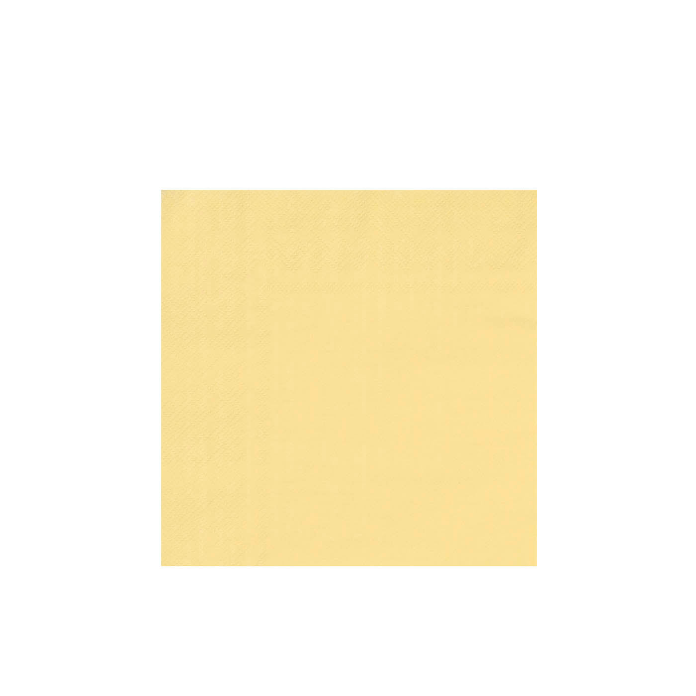 Servilletas Papel Amarillo Pastel