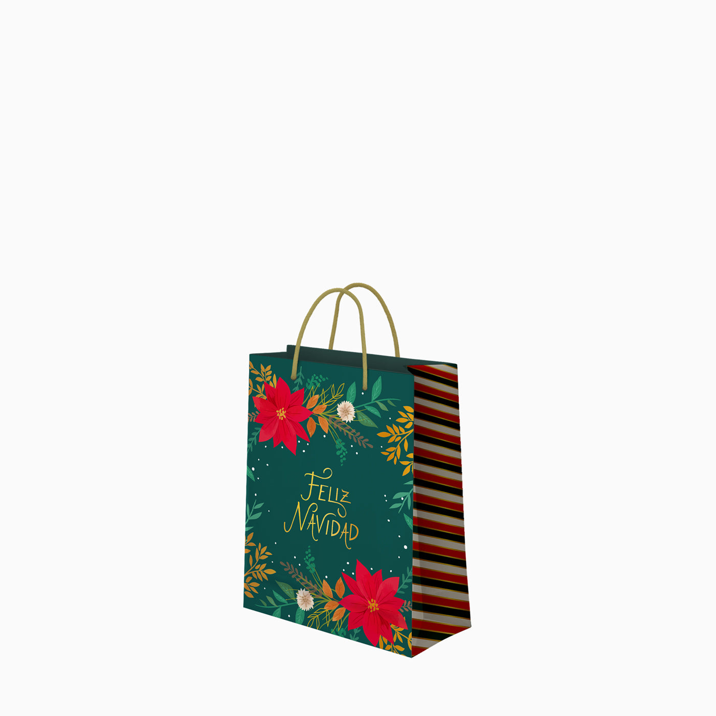 Bolsa Regalo Navidad Pequeña Flor de Pascua