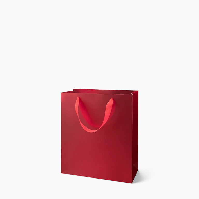 Bolsa Regalo Pequeña Metalizada Rojo