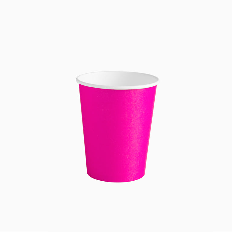 Vaso Cartón 270 cc Rosa